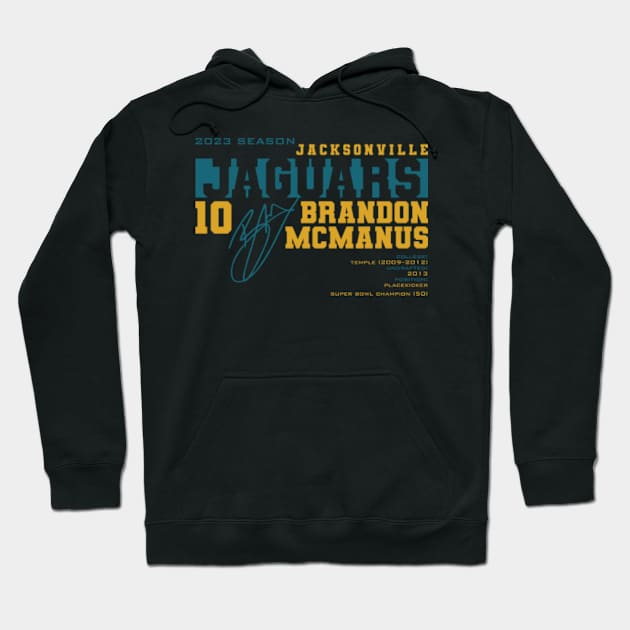 McManus - Jaguars - 2023 Hoodie by Nagorniak